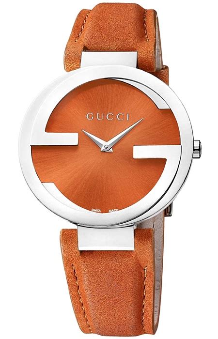 gucci orange womens watch